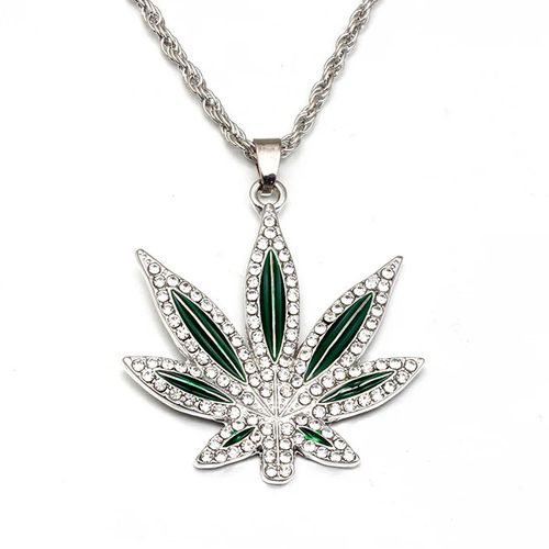 Cannabis Silver Chain