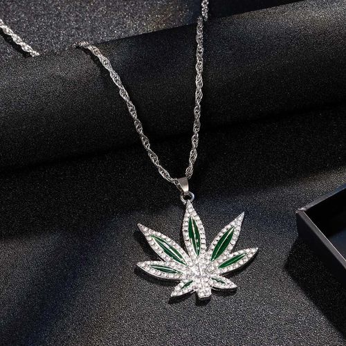 Cannabis Silver Chain
